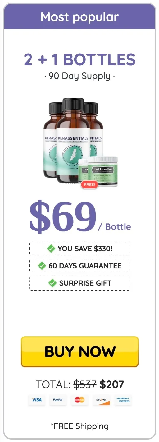 Kerassentials 90 day supply