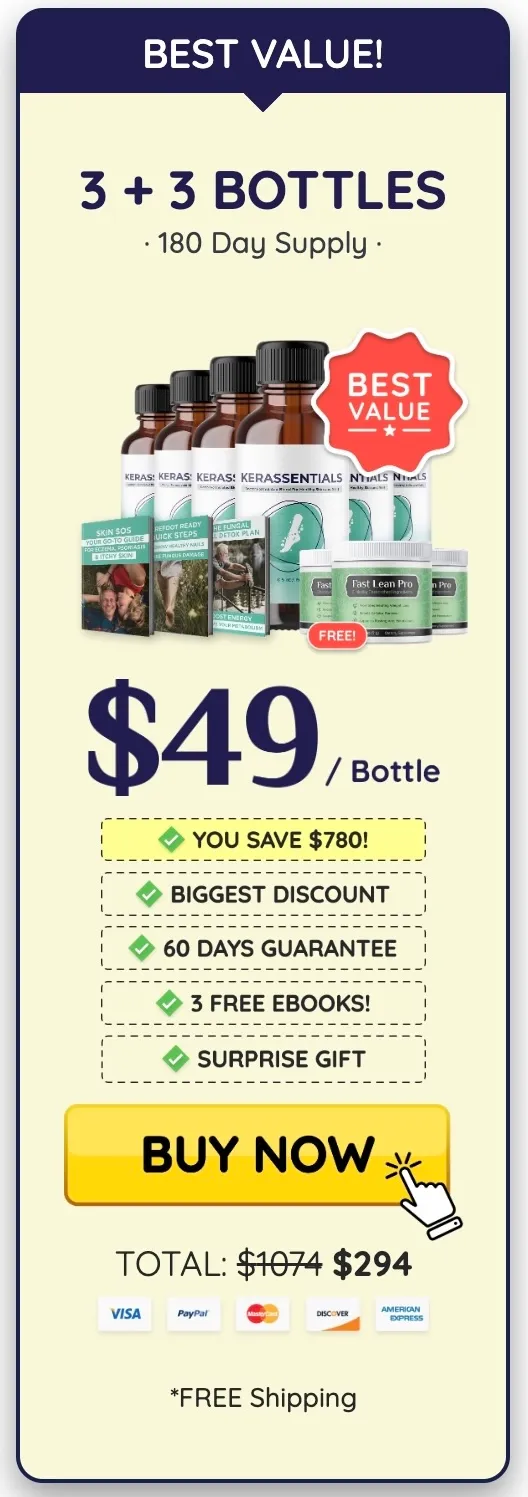 Kerassentials 180 day supply