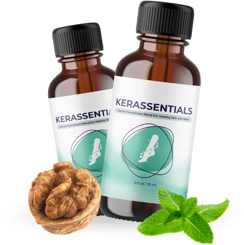 Kerassentials supplement bottle
